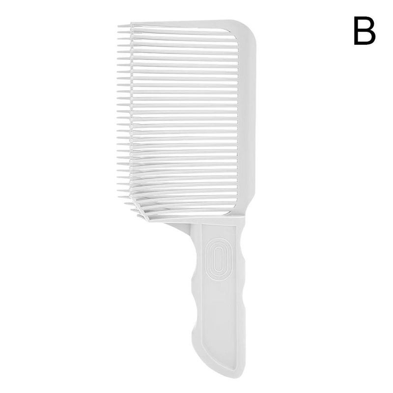 Flathead positioning clipper comb, men's pomade comb, haircutting tool with positioning guide, flat comb, hair styling tool